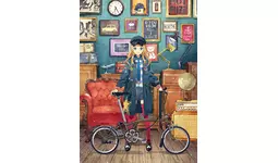 希少 BROMPTON ブロンプトン 折りたたみ自転車 チェリーブロッサム