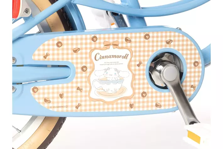 サンリオの人気キャラクターとコラボした自転車、「シナモロール」が 
