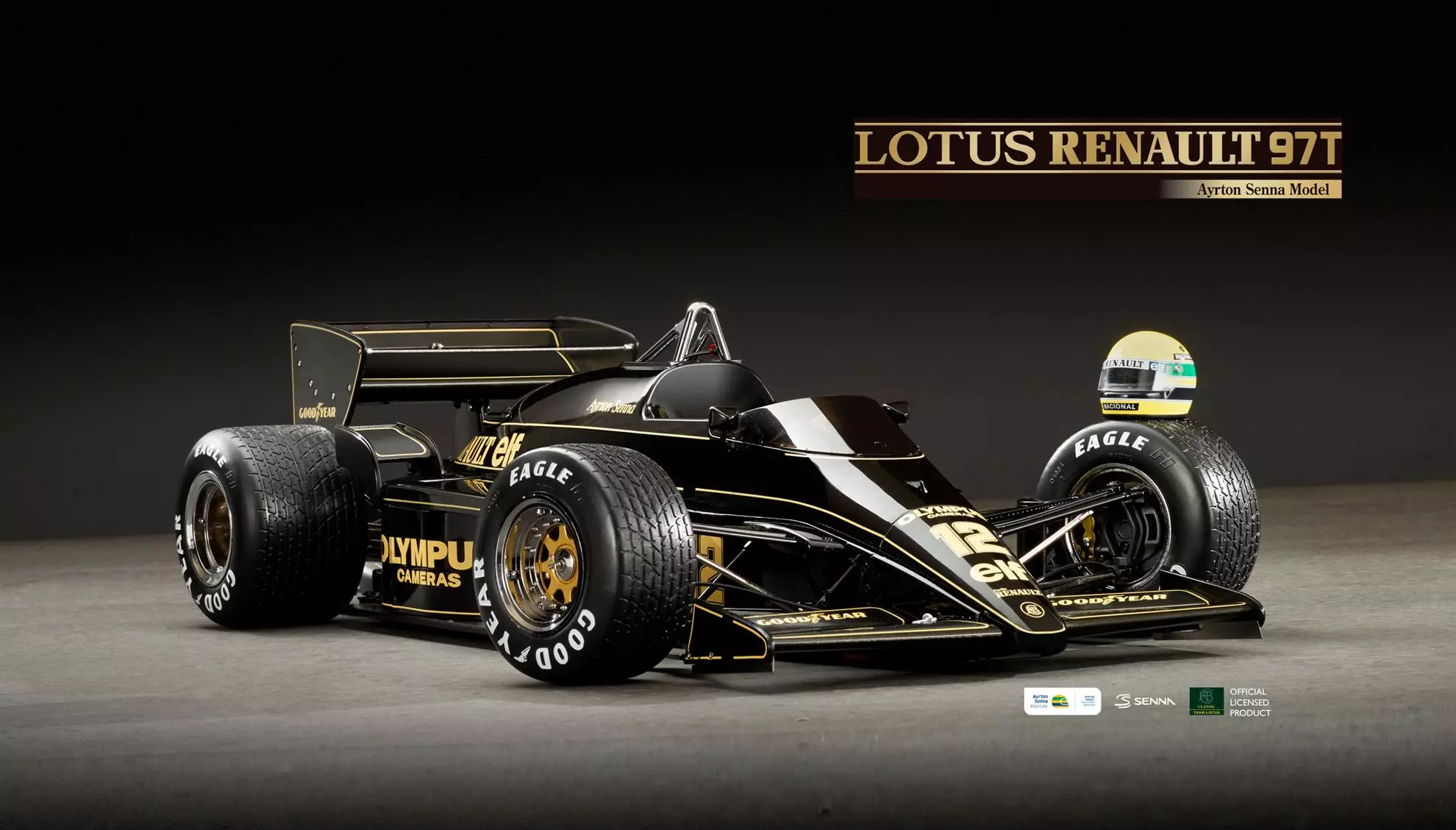 アイルトン・セナをF1初勝利に導いた伝説のマシンを組み立てる