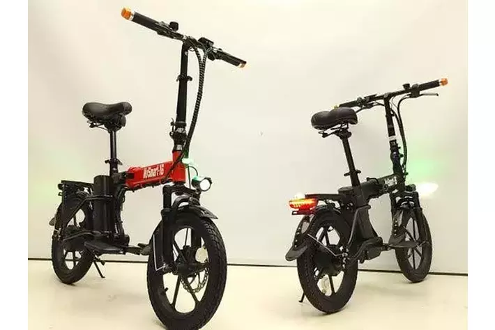 今までに無かった16inch折り畳み自転車タイプ(フロントサスペンション 