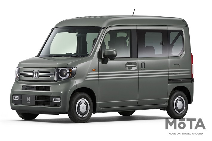 ホンダ N-VAN FUN ボタニカルグリーン・パール