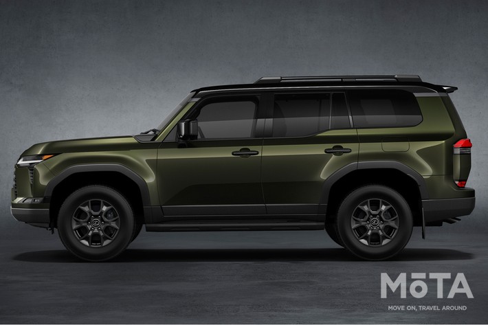 GX550 OVERTRAIL+　テレーンカーキマイカメタリック＆ブラック