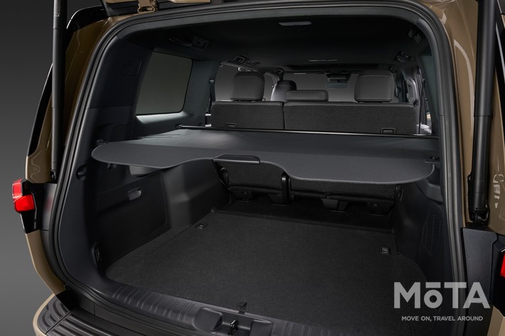 GX550　ラゲージスペース