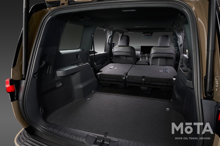 GX550　ラゲージスペース