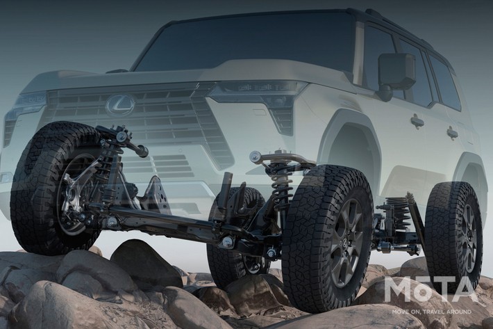 GX550　サスペンション