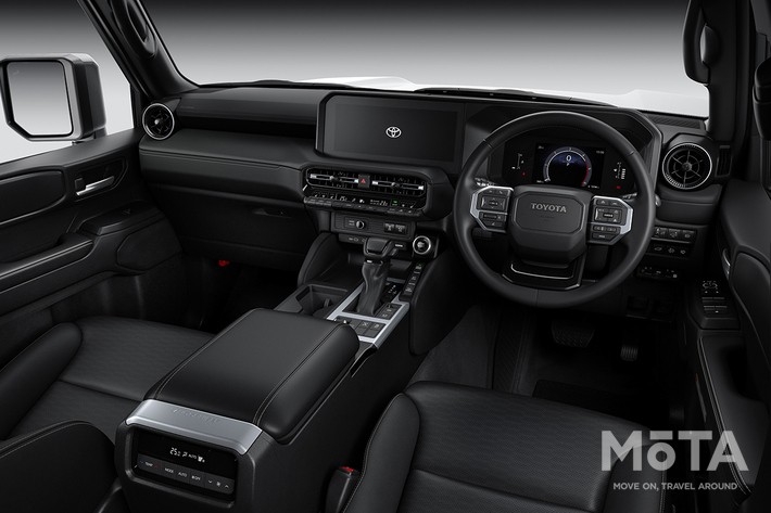 新型ランドクルーザー250 VXの内装