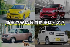 新車で安い軽自動車はどれ？ 価格や燃費、リセールバリューの各ランキングTOP5を紹介