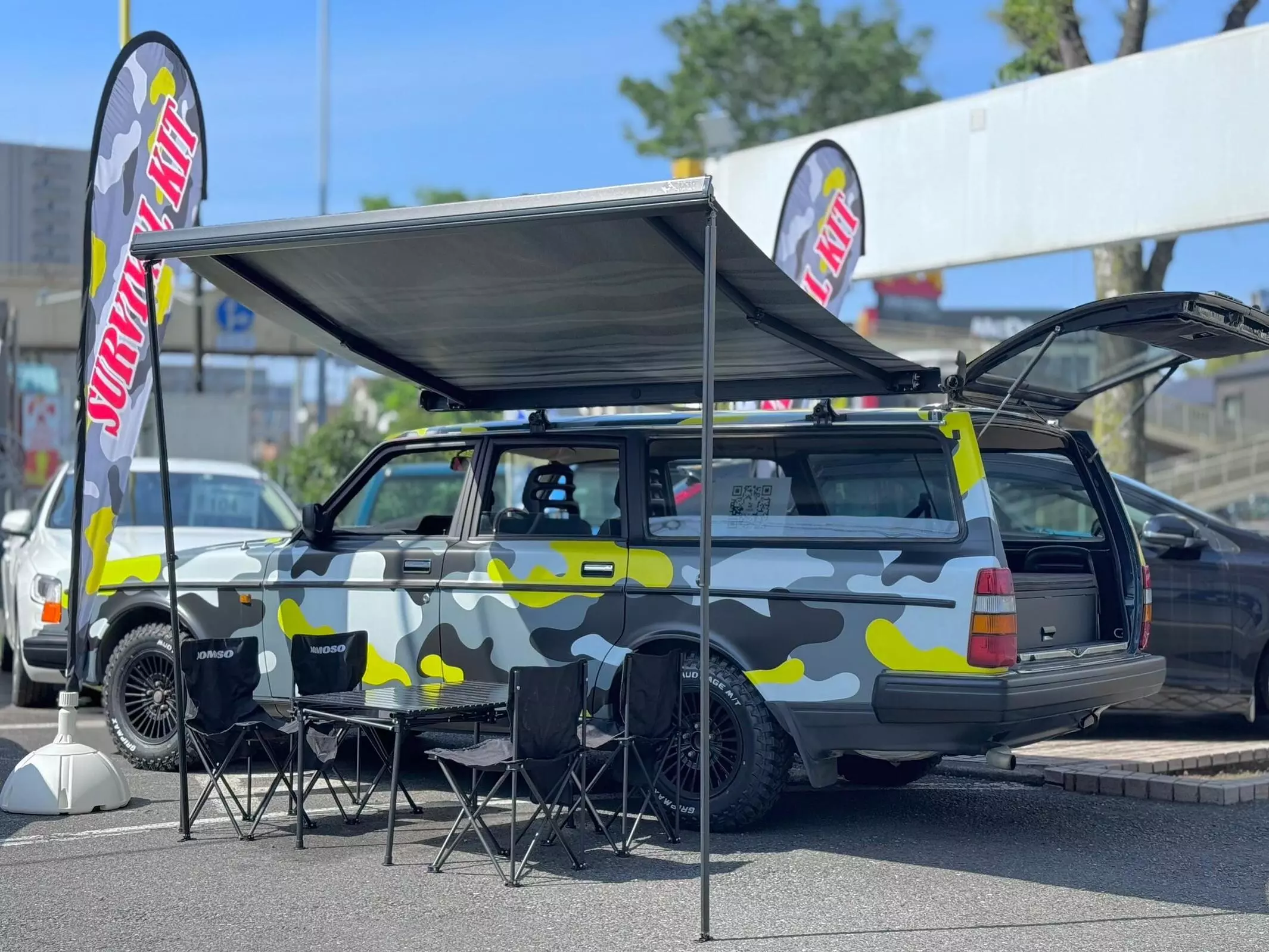 車中泊×防災」をコンセプトに！ボルボ専門店ドクターVが新デモカー