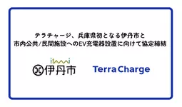 テラチャージ、兵庫県初となる伊丹市と市内公共/民間施設へのEV充電器設置に向けて協定締結