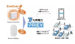 Eneliver、九州電力とEV充電インフラの普及に向けた業務提携契約を締結