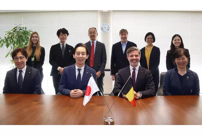 ジェイテクト、駐日ベルギー王国大使が表敬訪問