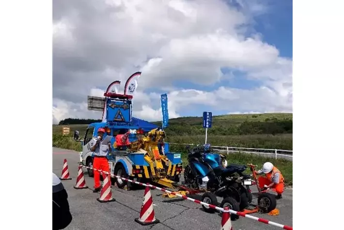 【JAF長野】霧ヶ峰バイクフェスティバルにJAFブースを出展