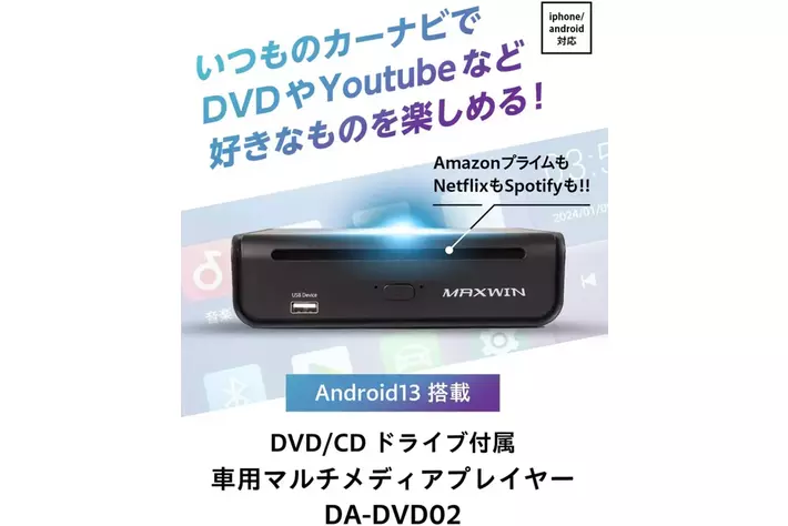 【Makuake先行販売開始】MAXWINの新製品CD/DVDドライブ一体型AIBOXが先行販売を開始！