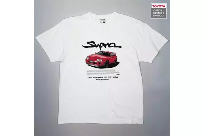 TOYOTA スープラ (E-JZA80) の半袖 T シャツが登場|【業界先取り】業界