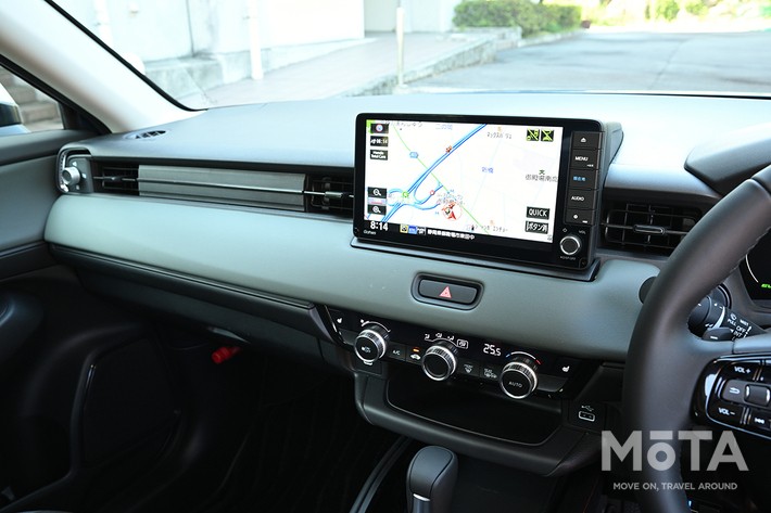 新型ヴェゼル e：HEV X ハントパッケージのインパネ
