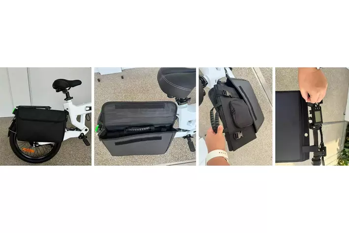 フル電動サイクル「ATOM Full eBike」向けに新開発した専用