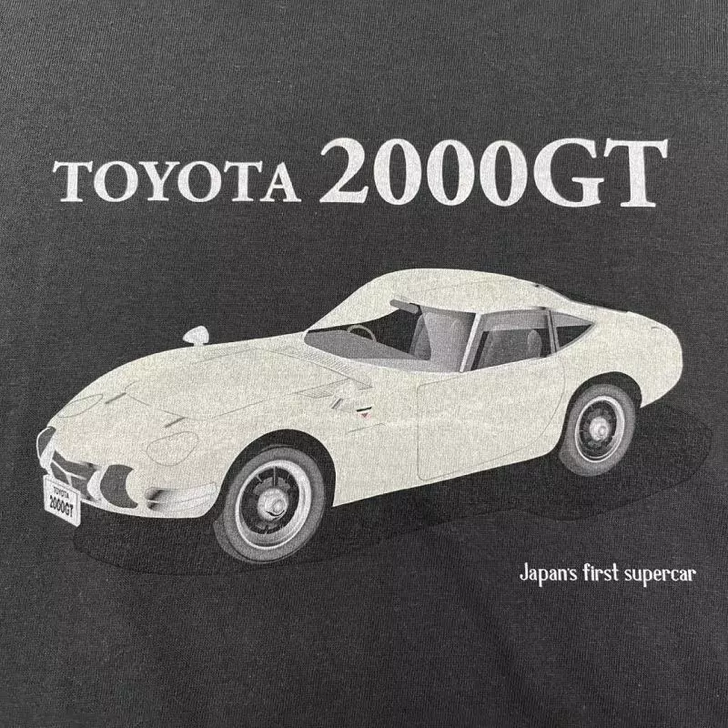 TOYOTA 2000GT デザインTシャツが登場|【業界先取り】業界ニュース