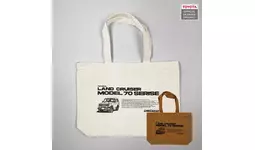 ジャパンモビリティショーのガチャ景品のトヨタ　トートバッグ ジャパンモビリティショーのガチャ景品のトヨタ トートバッグ