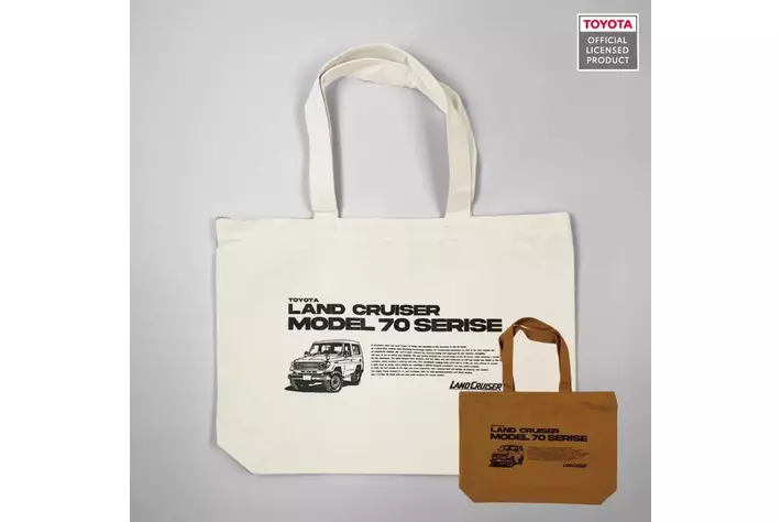 TOYOTA ランドクルーザー 70 のトートバッグが登場|【業界先取り