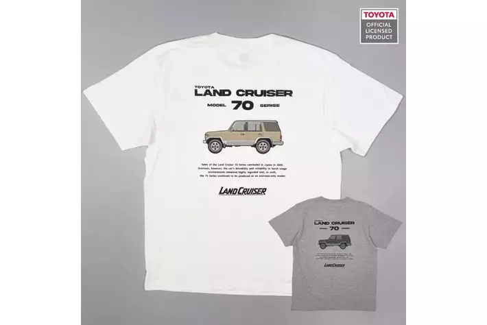 ⚫︎限定デザイン⚫︎ TOYOTA LAND CRUISER 70 Tシャツが成田空港に登場