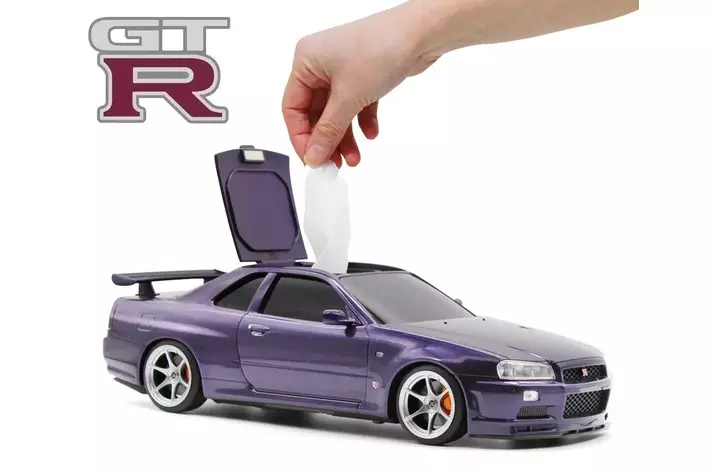 【新色】スカイライン GT-Rのウェットティッシュケースのパープルが一般販売開始！