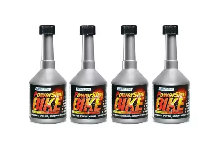 次世代ガソリン添加剤 CATACLEAN（キャタクリーン）パワーショットバイク 4本セットの取扱を開始【整備機器の補助金活用もサポート】