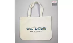 ジャパンモビリティショーのガチャ景品のトヨタ　トートバッグ ジャパンモビリティショーのガチャ景品のトヨタ トートバッグ