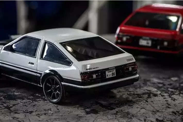 ミニッツ AE86 mini-z ハチロク 京商エッグ】FIRST MINI-Z トヨタ スプリンタートレノ AE86