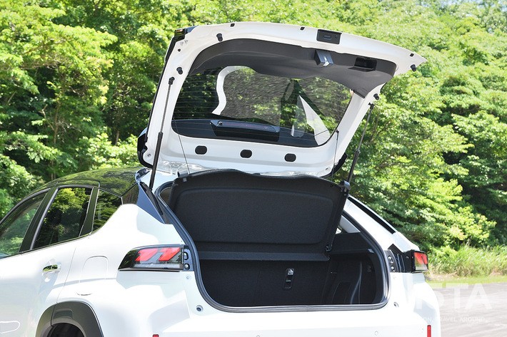 新型フロンクス（プロトタイプ）のリアゲート