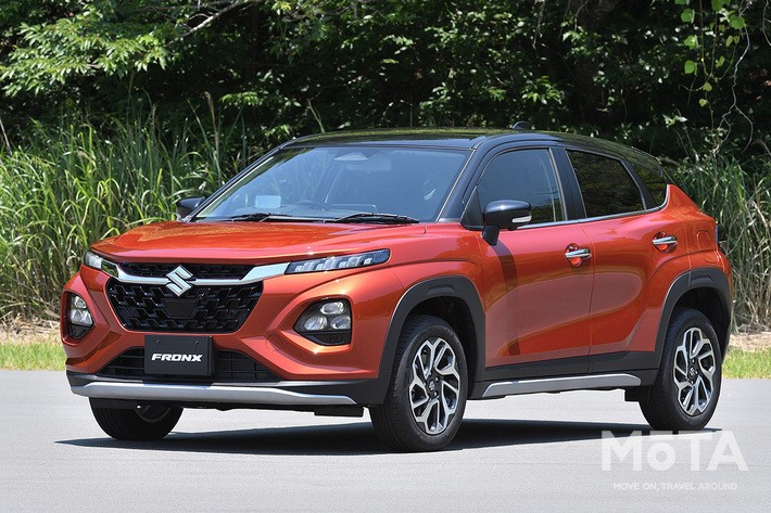 新型フロンクス（プロトタイプ）の外観