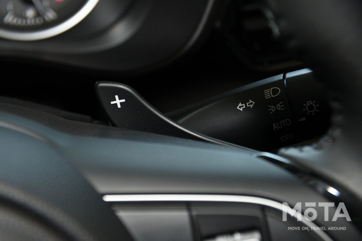 新型フロンクス（プロトタイプ）のパドルシフト