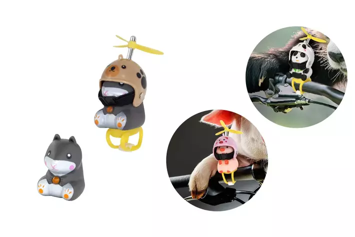 安全確保から可愛い「ネタグッズ」まで！自転車やバイクへ取り付け可能なアイテムが新発売