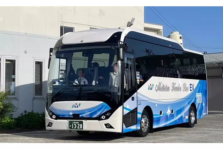 名鉄観光バス株式会社様へ中型観光EVバスを1台納車いたしました