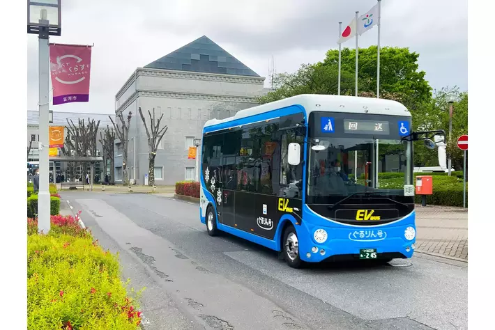 古河市役所様へ小型コミュニティEVバス2台を納車いたしました