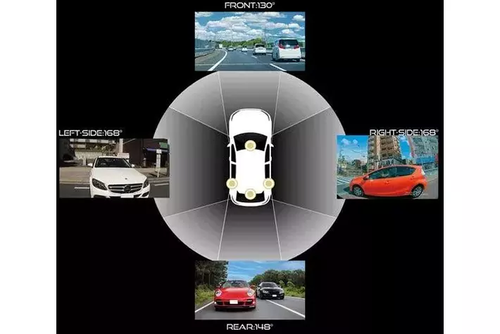 【未開封】　スマートＸＥ ドライブレコーダーで前後左右の360度をカバーします｜WHSR-1040