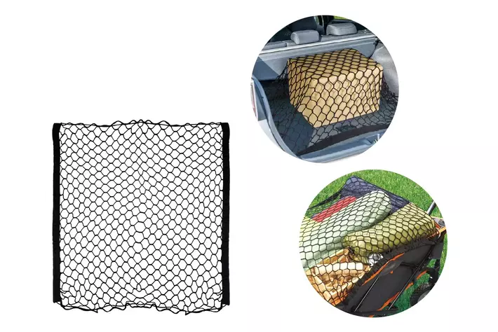 車移動の営業マンやキャンパーは持っておきたい！荷物の固定に便利な「マルチカーゴネット」が9月新発売