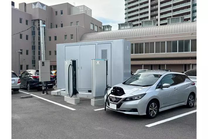 時間貸駐車場における超急速EV充電サービス提供に向けた実証実験開始