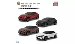 トヨタ　クラウンスポーツ　プルバックカー　5色セット トヨタ クラウンスポーツ プルバックカー 5色セット - メルカリ