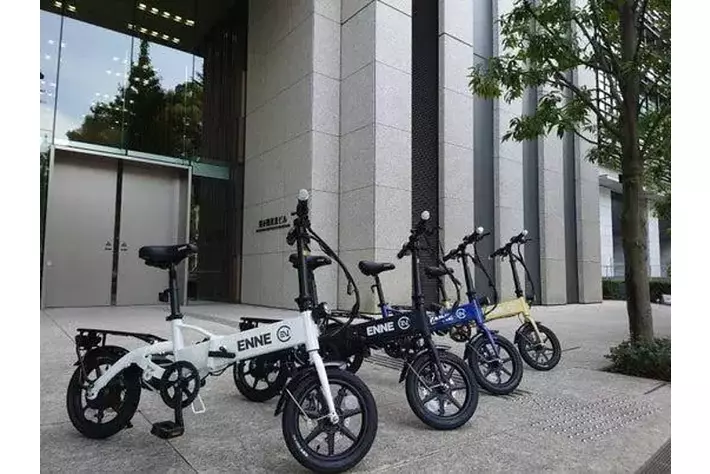 未使用車 enne f750 折りたたみ電動自転車 引き取り限定❗️ 訳あり