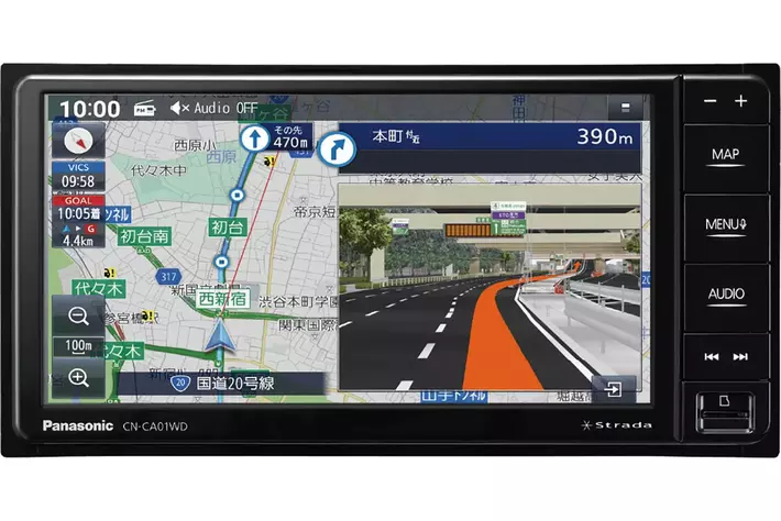 Panasonic パナソニック カーナビ CN-E310D Strada ストラーダ 地図