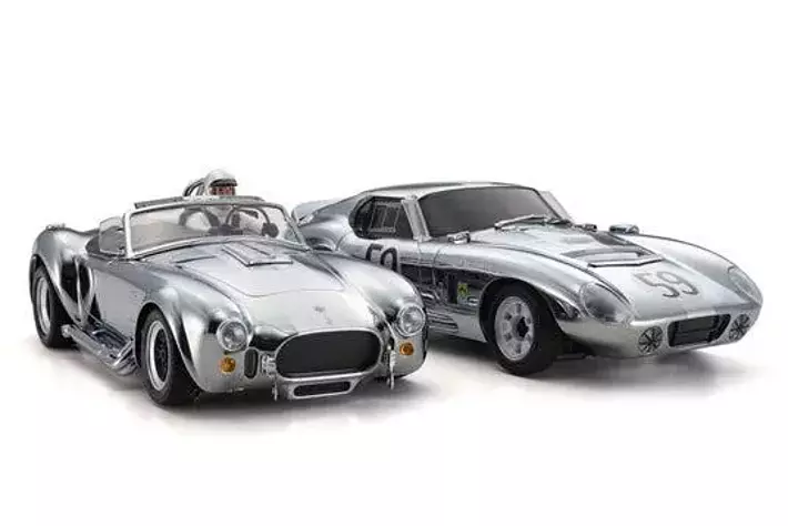 京商エッグ】FIRST MINI-Z Shelby Cobra 427 S/C & Daytona クロームが