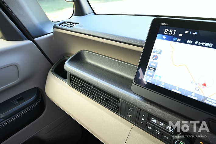 N-BOXジョイの収納設備