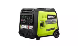 インバーター発電機 定格出力5.7kVA 100V・200V出力可能 新製品】圧倒的な5700W出力！EENOUR初の100V・200Vの同時出力