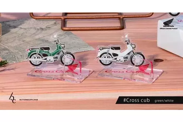 Hondaオフィシャルグッズ/バイクのアクリルスタンド&キーホルダー】大