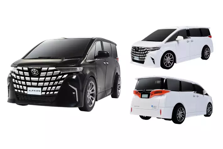 新型モデルのToyota(トヨタ)「アルファ―ド(ALPHARD)」がRCカーになって9月新登場！専用コントローラーで自在に操ろう！