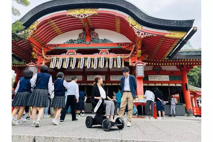 日本有数の京都観光エリアで近距離モビリティ「ウィル」移動サービス開始