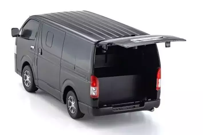 京商エッグ】FIRST MINI-Z トヨタ ハイエース スーパーGL ブラックが