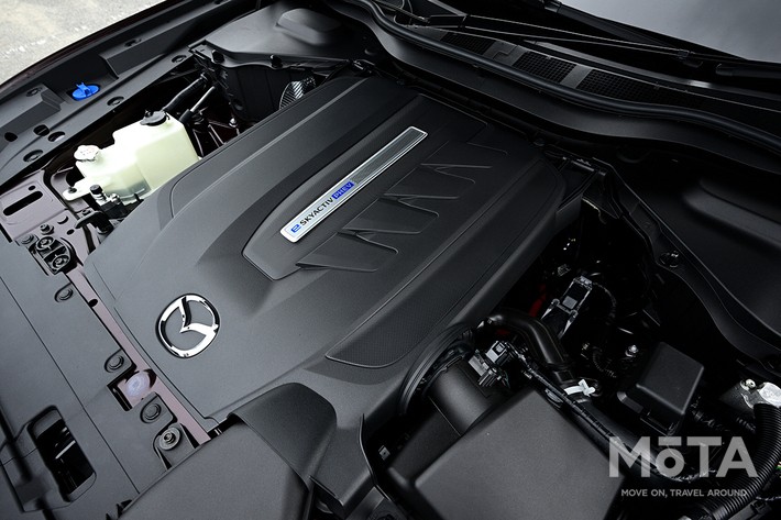 新型CX-80 PHEVのエンジン