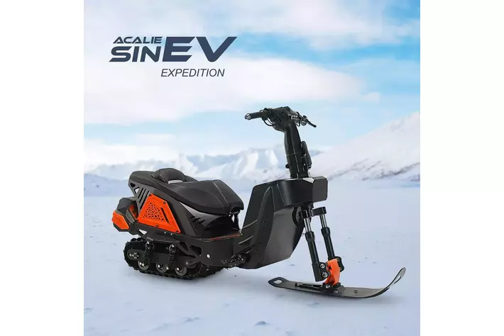 Acalieモビリティ、新しい電動キャタピラボード、電動スノーモビル2