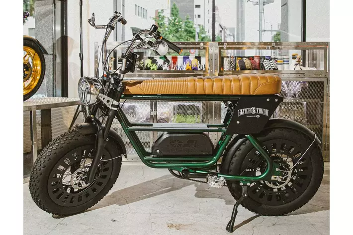 遊べる電動バイク”「Maverick S1」のアメリカンスタイルのカスタム